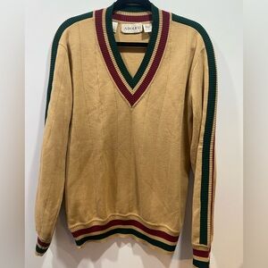 Adolfo Men’s 100% Wool Sweater Size L